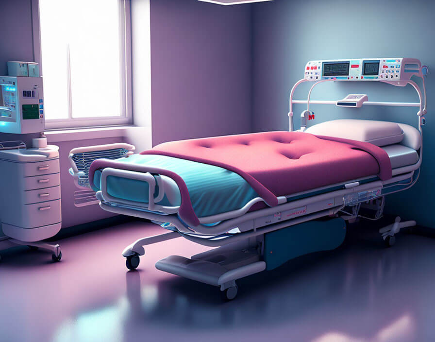 Felçli yatalak hasta yatağı