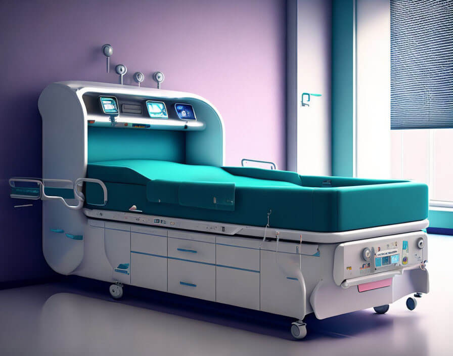 Felçli hasta yatağı modeli