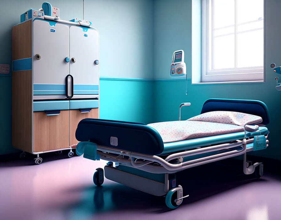 Motorlu hasta karyolası