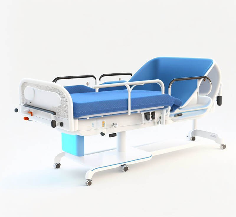 Pozisyon veren havalı hasta yatağı