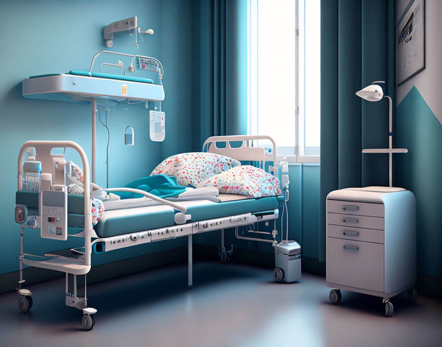 Kaliteli Witra hasta yatağı