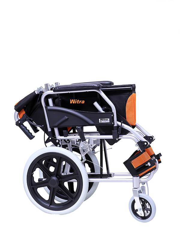 WİTRA Manuel Katlanabilir Refakatçi Hasta Yaşlı Engelli Tekerlekli Sandalye (2)