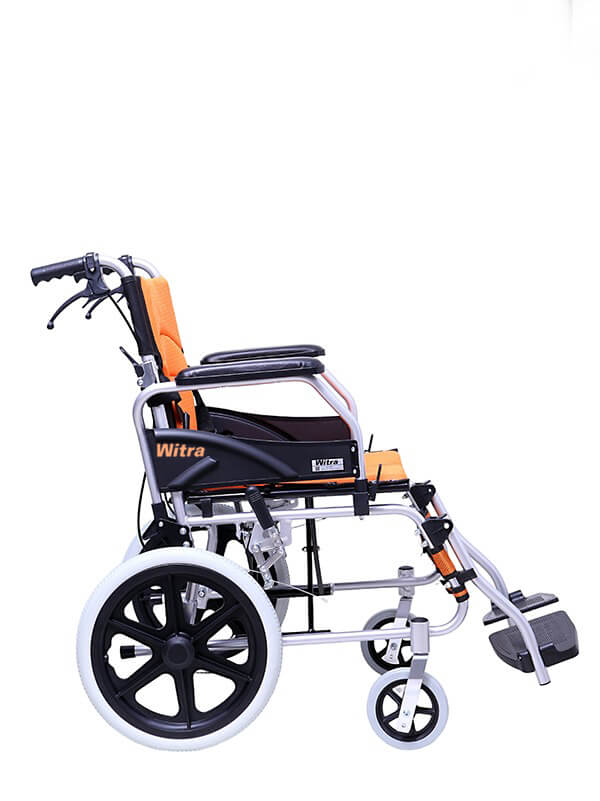 WİTRA Manuel Katlanabilir Refakatçi Hasta Yaşlı Engelli Tekerlekli Sandalye