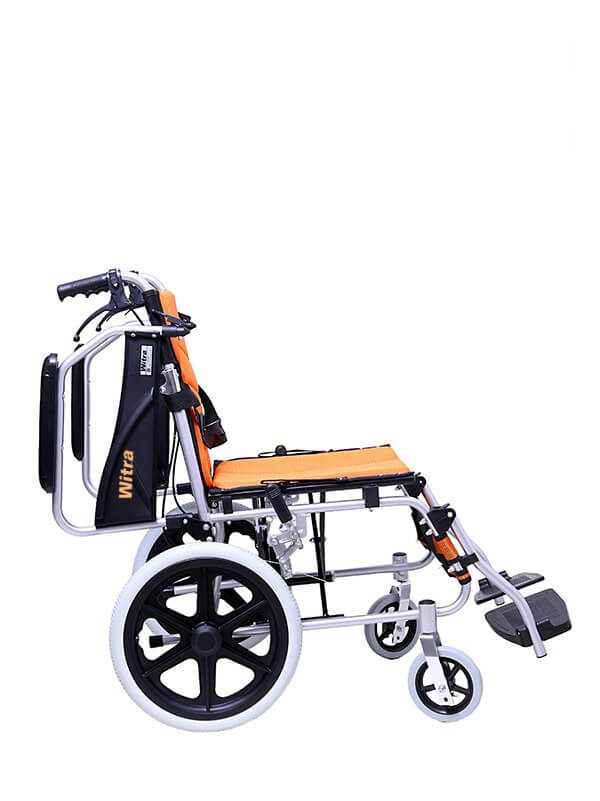 WİTRA Manuel Katlanabilir Refakatçi Hasta Yaşlı Engelli Tekerlekli Sandalye